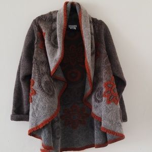 Wool Cardigan Sweater